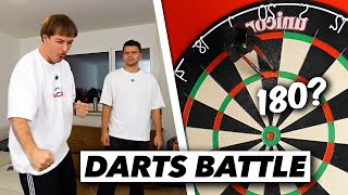 XXL Darts Battle gegen Paulomuc FIRST TO 9 LEGS [upl. by Eli]