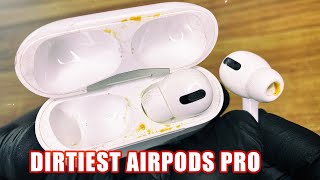 Deep clean your Airpods Pro Fast and Easy [upl. by Sladen]