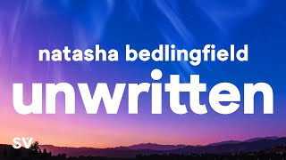 Natasha Bedingfield  Unwritten Lyrics [upl. by Micki]