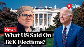 Jammu Kashmir Election Result US Takes Note Of JampK Elections Highlights Democratic Standards [upl. by Erie]