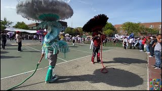 “La Culebra” Carnaval Ayometla Tlaxcala en Brooklyn NY 572023 [upl. by Euk976]