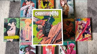 Chainsaw Man Box set Unboxing  Reveiw [upl. by Chassin]