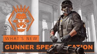 The Division 2  What Can The Gunner Specialization Do [upl. by Heydon]