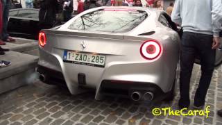 Tom Boonen in Ferrari F12 Berlinetta [upl. by Morvin]