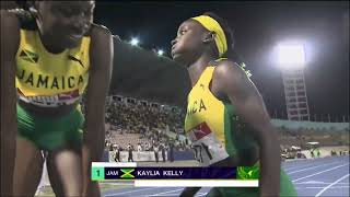 CARIFTA 2022 ALL 400M FINAL RACES  SportsMax TV [upl. by Tillman]