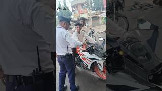 Bina helmet 1000 ka challan pakka 😂  Everything Soul vandanavivekanand [upl. by Sitrik560]