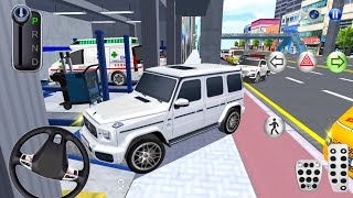 3D Driving Class  New Funny Driver Mercedes SUV Auto Repairing  Car Game Android Gameplay [upl. by Assenov]