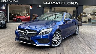 Mercedes Benz C 220d Coupe 💙 Azul Brillante [upl. by Kushner]