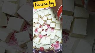 Paneer fry👌 recipepaneertikkaviralvideoviralshortplzsubscribe [upl. by Darsey]