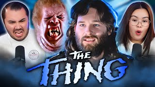 THE THING 1982 MOVIE REACTION First Time Watching  Kurt Russell  John Carpenter [upl. by Elisha]