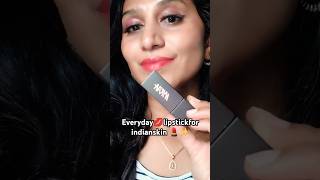 Nykaa everydaylipstick indianskin lipstick lip lipstickhacks lipswatch dimplepatel shorts [upl. by Azar378]