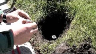 Conversion How to change an Orbit sprinkler head to a Rain Bird sprinkler head [upl. by Kimber]