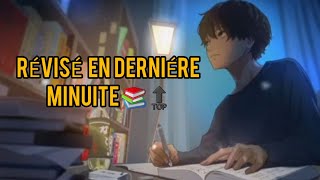 Comment réviser à la dernière minute et réussir son Examen Meilleur Astuce 📚🔝 [upl. by Yob]