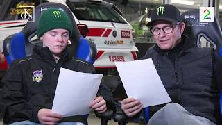 Hvem er best i engelsk av Petter Solberg og sønnen Oliver [upl. by Adlesirg]