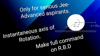 The Ultimate Guide to Advanced ROTATIONAL Mechanics for IITJEE Aspirants [upl. by Nahum]