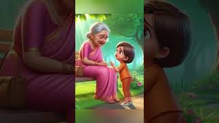 Grandmother Found Everyone is Happy😍💖 youtubeshorts storiesforkidsinurdu cartoon bedtimetales [upl. by Lothar]