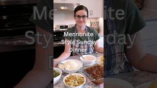 Mennonite Style Sunday Dinner mennonite easyrecipe dinner [upl. by Niaz682]