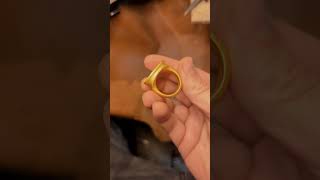 Creating a Solid Gold Roman Intaglio Style Ring Fit For An Emperor [upl. by Learsiy]