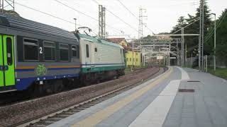 Regionale Veloce 3107 alla stazione di Mondovì [upl. by Binette437]