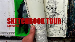 Sketchbook Tour  Drawing Every Day Early 2023 [upl. by Paulo]