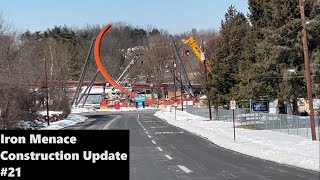 Iron Menace Construction Update 21  Rising up into Tilted Loop [upl. by Asseret]