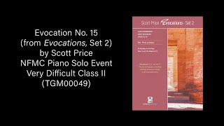 Evocation No 15 in G Major by Scott Price [upl. by Clarita980]