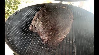 How to Prep and Smoke a Brisket on a WSM [upl. by Ednutabab]