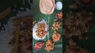 Vazhayila choruBananaleaf lunchshorts bananaleaf food reel cooking [upl. by Sigler]