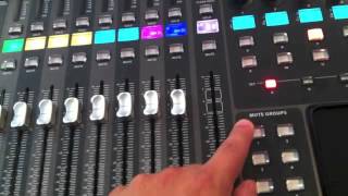 Behringer x32 Tutorial  Mute groups [upl. by Luht]