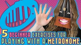 5 Beginner Exercises for Playing with a Metronome [upl. by Ainitsirc]