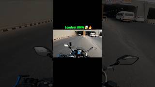 Loudest BMW G310RR in India🏍️🤯 motovlog rider biker loud exhaust bike bmw bikelover [upl. by Dammahum]