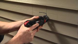 Cutting Vinyl Siding with the RotoZip RotoSaw [upl. by Kassey]