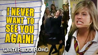 Sisters Mika and Chlo Have an AllOut Fight Over Brett  Waterloo Road [upl. by Akemak]