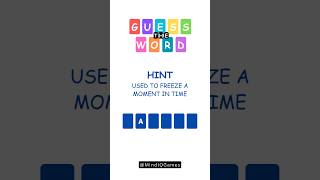 Can You GUESS THE WORD Before Time Runs Out Lingo Style Challenge  quiz brainboost trivia [upl. by Risley]