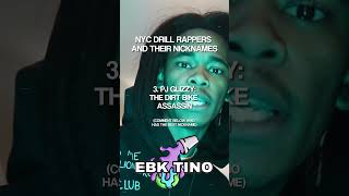 NYC Drill Rappers And Their Nicknames 🤯 [upl. by Lesya]