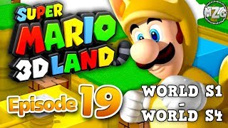 Super Mario 3D Land Gameplay Walkthrough  Episode 19  Luigi Special World 1  Special World 4 [upl. by Lecroy]