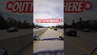 Car Causes Biker To Crash shorts [upl. by Raddie]