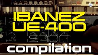 IBANEZ UE400  VOLCA DRUM NUBASS KEYS  TT303  DFAM  No Talking [upl. by Ennail]