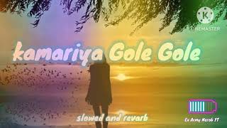 kamariya gole gole raja ji Lofi song slowed and revarb 🥰🥰 from ex army group [upl. by Eittak137]