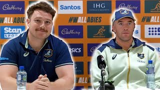 Matt Faessler and Ben Donaldson prematch press conference  England v Australia  Autumn Nations [upl. by Neeven]