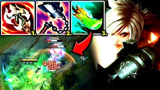 RIVEN TOP IS THE PERFECT CHAMP TO 1V9 MY 1 FAVORITE BUILD  S13 Riven TOP Gameplay Guide [upl. by Aiciled]