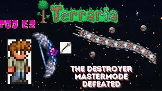 the destroyer terraria boss fight [upl. by Hakeem426]