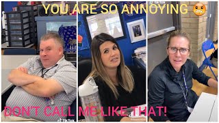 CALLING TEACHERS BY THEIR FIRST NAME  TIKTOK COMPILATION [upl. by Seugram970]