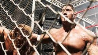 Triple H Vs Batista Full Feud  Part 4  quotThe Highway To Hell In A Cellquot THE END [upl. by Cornelle]