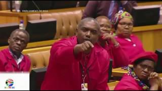 Must Watch EFF Members VS Parliament Deputy Speaker Lechesa Tsenoli [upl. by Ynnohj956]