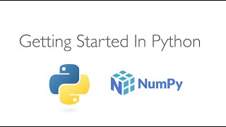 Getting Started with Python [upl. by Starling]