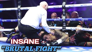 INSANE FNISHING AS BOXER FAINTS Riyadh Season Ben Whittaker vs Liam Cameron [upl. by Duahsar]