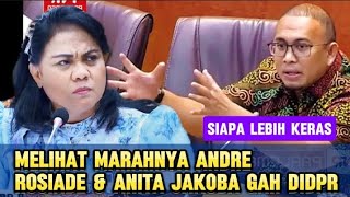 PALING SERU MELIHAT GAYA MARAH ANGGOTA DPR ANDRE ROSIADE amp ANITA JAKOBA GAH DI DPR SAAT RAPAT [upl. by Waligore]