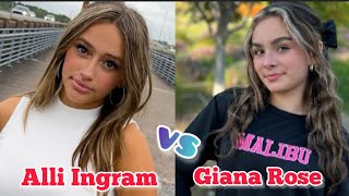 Alli Ingram Vs Giana Rose Rock Squad Lifestyle Biography Relation Height Weight Net Worth [upl. by Halfdan454]