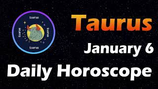 Taurus Horoscope Today Taurus Tarot today 6th January 2024 taurusHoroscope Horoscopia taurus [upl. by Yelhak]